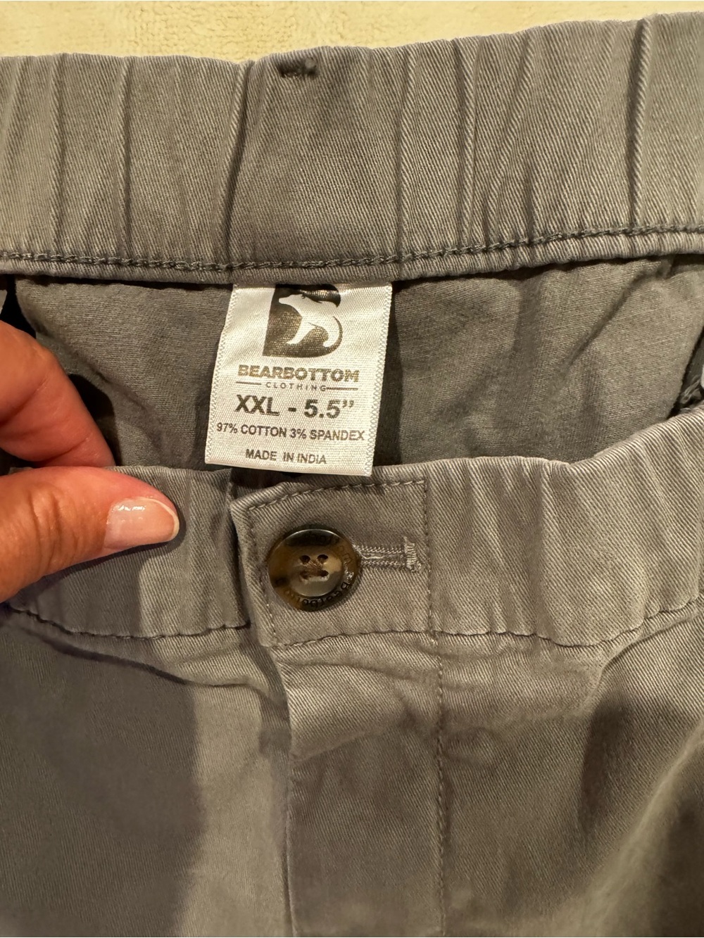 Men's Bearbottom Stretch Chino Shorts - Picture 3 of 4